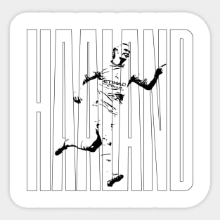 Haaland Sticker